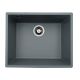 Кухонна гранітна мийка VALESO OASIS 5444: матова сірий металік