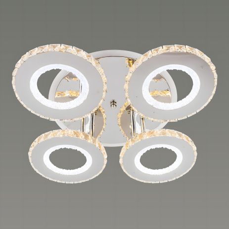 Акрилова світлодіодна люстра Sirius B S2322/4