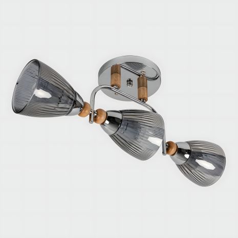 Стельова люстра Sirius Л 8084/3А на три плафони Стельова люстра Sirius Л 8084/3А на три плафони