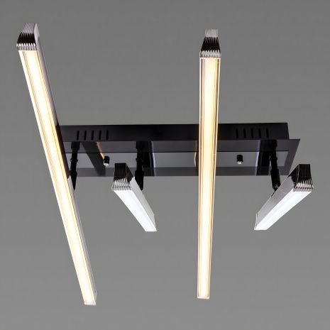 Люстра акрилова світлодіодна Sirius B YH993/4 GRAY