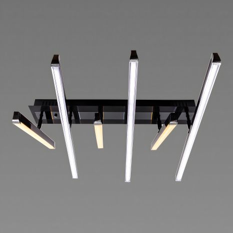 Акриловая светодиодная люстра Sirius B YH993/6 SERЫЙ Акриловая светодиодная люстра Sirius B YH993/6 SERЫЙ