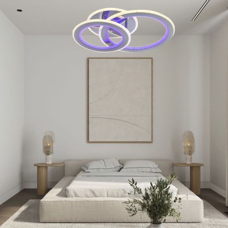 Світлодіодний акрил sirius li8881/2c cr (bl+yl) 90 Вт+62 Вт