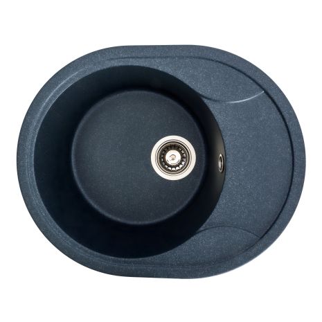 Гранитная мойка для кухни VALESO ONYX 5847 матовая Антрацит