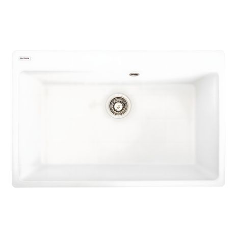 Гранитная мойка для кухни VALESO BOGEMA 7850 матовая Белоснежная Гранитная мойка для кухни VALESO BOGEMA 7850 матовая Белоснежная