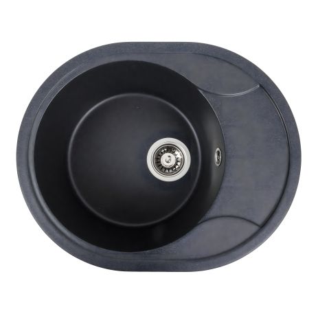 Кухонная мойка из гранита VALESO ONYX 5847 матовая Карбон Кухонная мойка из гранита VALESO ONYX 5847 матовая Карбон