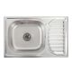 Мийка кухонна з нержавіючої сталі Valeso ДЕКОР 6642 (0,8/180 мм) Мийка кухонна з нержавіючої сталі Valeso ДЕКОР 6642 (0,8/180 мм)