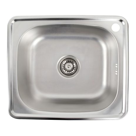 Кухонная мойка Valeso из нержавеющей стали 4842 ДЕКОР (0,6/160 мм) Кухонная мойка Valeso из нержавеющей стали 4842 ДЕКОР (0,6/160 мм)