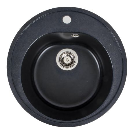 Кухонна мийка з граніту VALESO LUNA 510 матовий Карбон Кухонна мийка з граніту VALESO LUNA 510 матовий Карбон