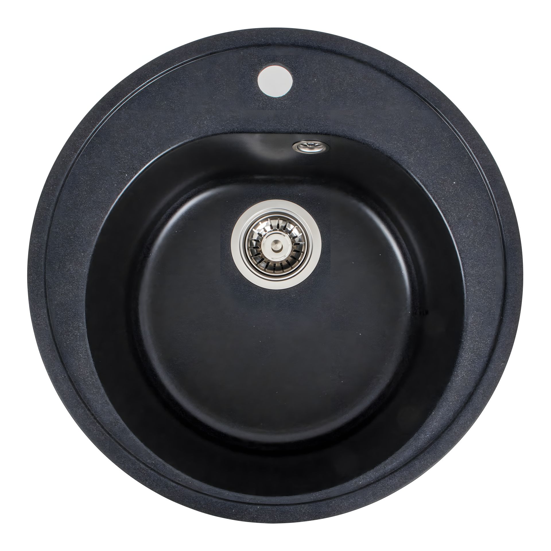 Кухонная гранитная мойка VALESO LUNA 510 матовая, Карбон Кухонная гранитная мойка VALESO LUNA 510 матовая, Карбон