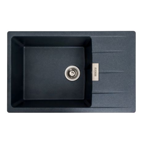 Гранітна мийка для кухні VALESO 7850 ROMA антрацит матова Гранітна мийка для кухні VALESO 7850 ROMA антрацит матова