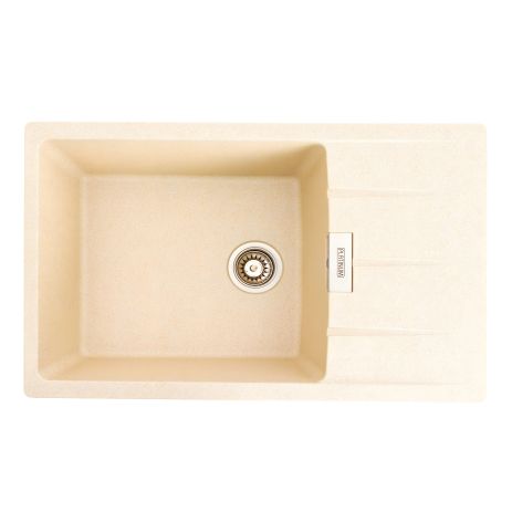 Гранитная кухонная мойка VALESO ROMA 7850 матовый Песок Гранитная кухонная мойка VALESO ROMA 7850 матовый Песок