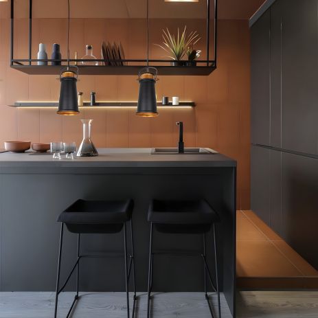 Подвесная люстра в стиле лофт Sirius Ю 93021-1S с одним плафоном