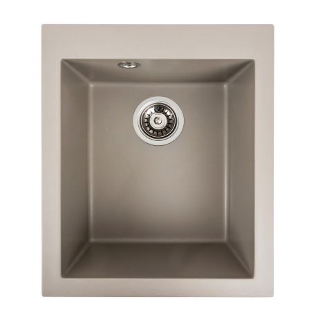 Гранітна кухонна мийка Platinum 4150 SOKIL матовий Тitan