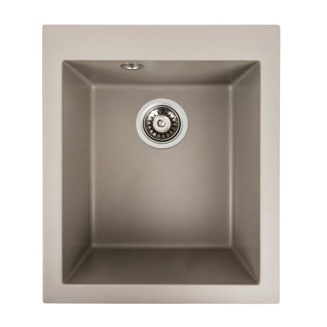 Гранітна кухонна мийка Platinum 4150 SOKIL матовий Тitan