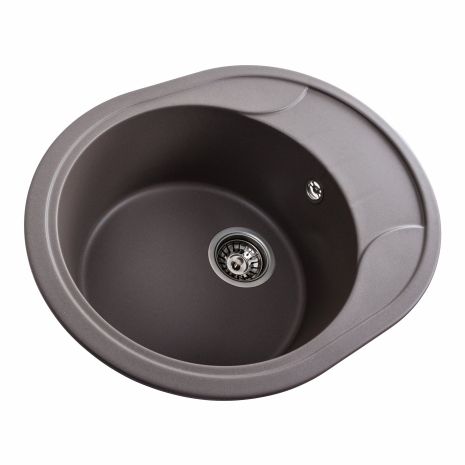 Гранітна мийка для кухні VALESO 5847 ONYX матова Дюна