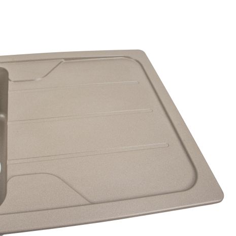 Гранітна мийка для кухні VALESO VERONA 7850 матова Титан Гранітна мийка для кухні VALESO VERONA 7850 матова Титан