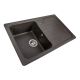 Гранітна кухонна мийка VALESO VERONA 7850 матова Темна скеля Гранітна кухонна мийка VALESO VERONA 7850 матова Темна скеля