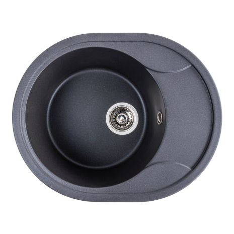 Гранитная мойка для кухни VALESO 5847 ONYX матовый Морион