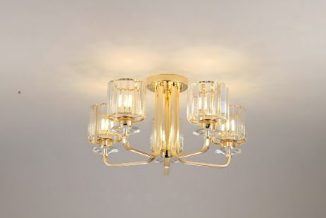 Sirius Декоративна люстра GLX-23747-5A GD Sirius Декоративна люстра GLX-23747-5A GD