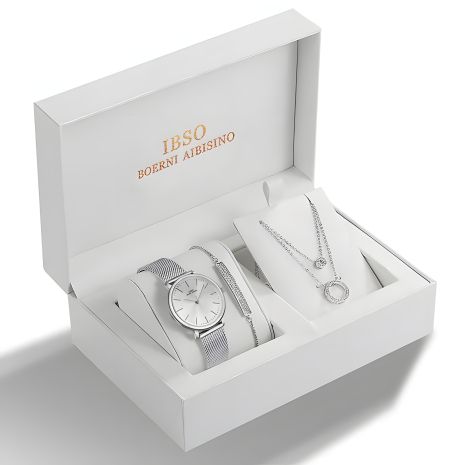 Женские часы Baosaili BOX IBSO Silver 1566