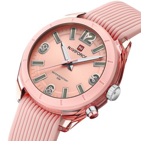 Жіночий годинник Naviforce Amelia Pink 1639