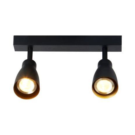 Спот VALESO INN-23043BK чорний з 2 плафонами Спот VALESO INN-23043BK чорний з 2 плафонами