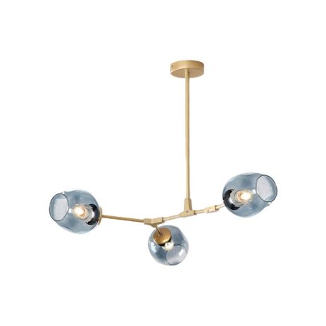 Декоративная люстра 19662-3, на 3 плафона