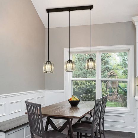 Люстра підвісна GLD-20996-3-120*120 на 3 плафони