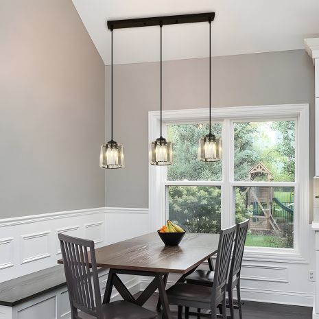 Люстра підвісна на 3 плафони GLD-20996-3-120*120