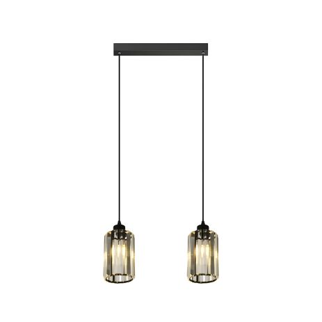 Подвесная люстра VALESO GLD-20996-2-120*170 с двумя плафонами