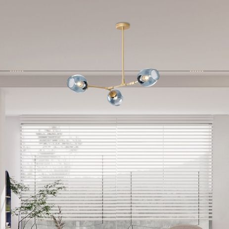 Декоративная люстра 19662-3 на 3 плафона Декоративная люстра 19662-3 на 3 плафона