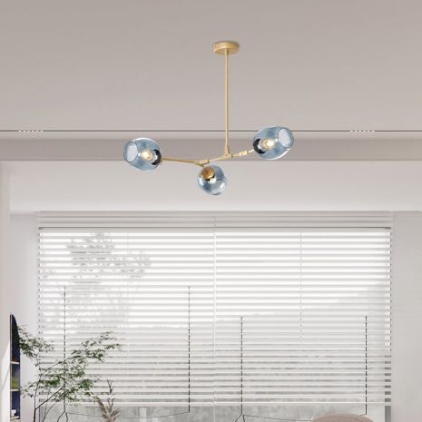 Декоративная люстра 19662-3 на 3 плафона