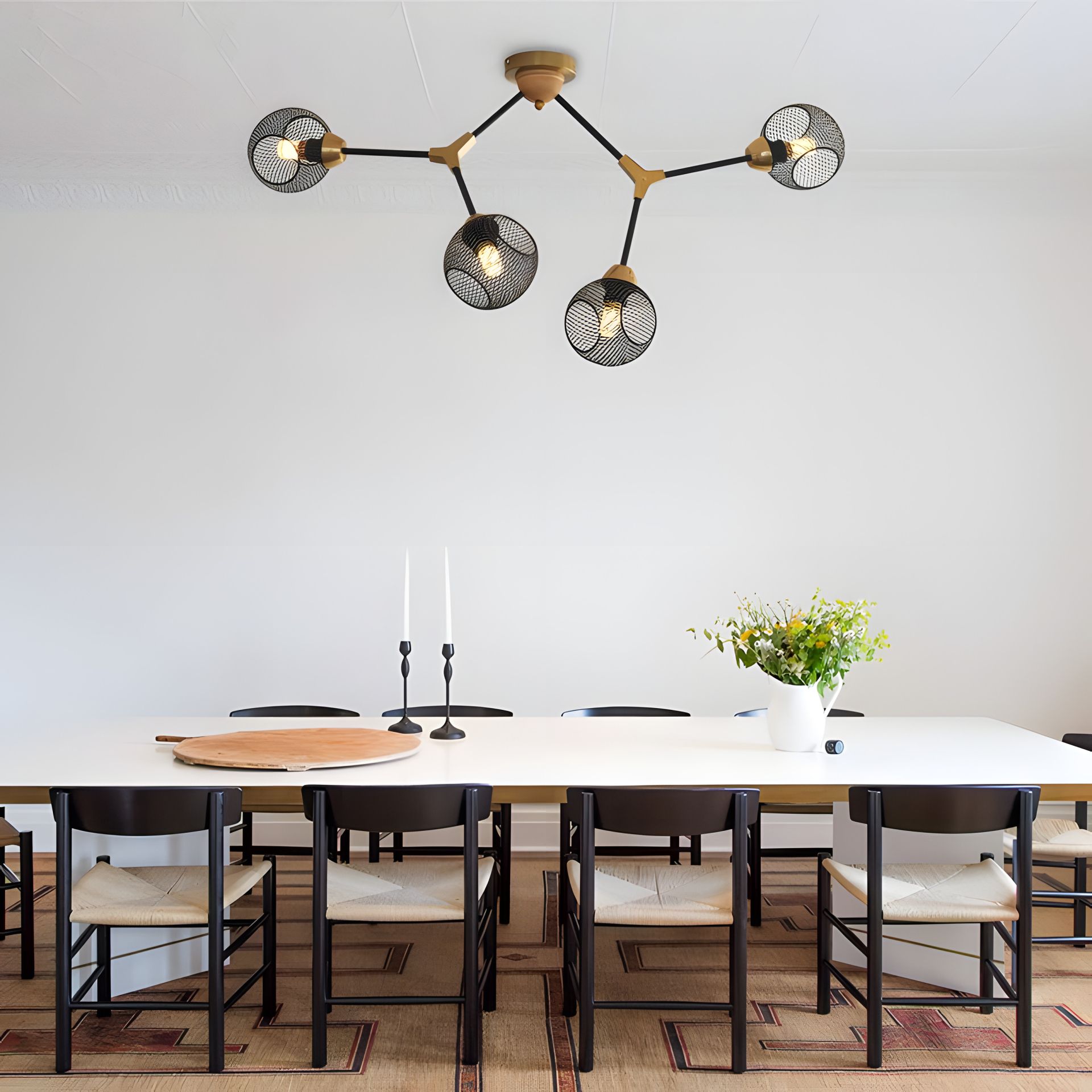 Декоративна люстра GLX-22065-4 на 4 плафони Декоративна люстра GLX-22065-4 на 4 плафони