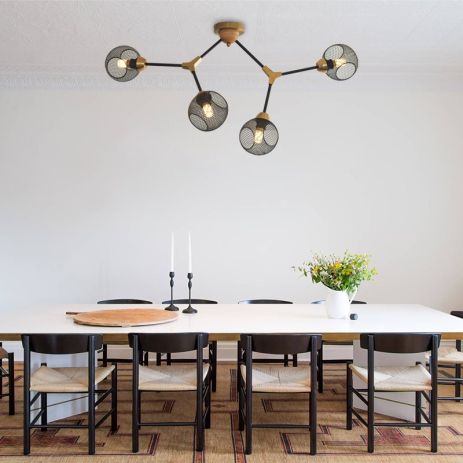 Декоративная люстра GLX-22065-4 на 4 плафона Декоративная люстра GLX-22065-4 на 4 плафона