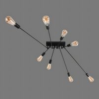 Металлическая люстра от производителя Sirius PR 1062/8 (черный)