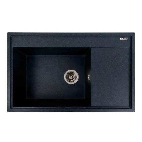 Гранітна кухонна мийка VALESO AZURIT 7950 матова антрацитова