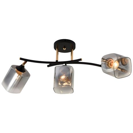 Декоративна люстра IS, модель XA1439/3 Black+Gold