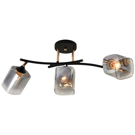 Люстра декоративна INTEREES IS XA1439/3 Black+Gold