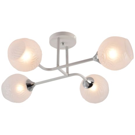 Люстра декоративная VALESO V (XA1499B/4 WH+CR) Люстра декоративная VALESO V (XA1499B/4 WH+CR)