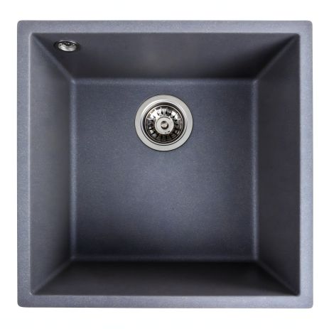 Матовий сірий гранітний кухонний мийка VALESO RUBA 4040