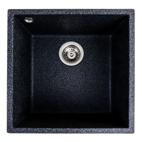 Гранитная мойка для кухни Platinum 4040 RUBA матовый. Гранитная мойка для кухни Platinum 4040 RUBA матовый.