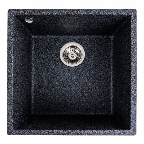 Гранітна мийка для кухні VALESO RUBA 4040 матова Графіт