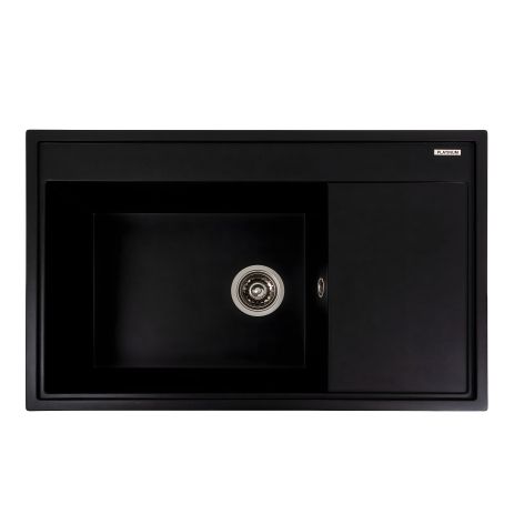 Мийка для кухні гранітна VALESO AZURIT 7950 матова Чорний металік Мийка для кухні гранітна VALESO AZURIT 7950 матова Чорний металік