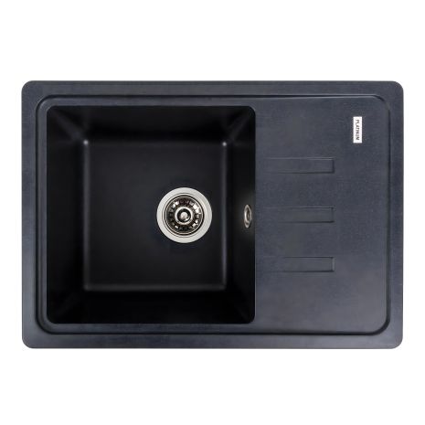 Мийка для кухні з граніту VALESO LIANA 6243, матова, Карбон