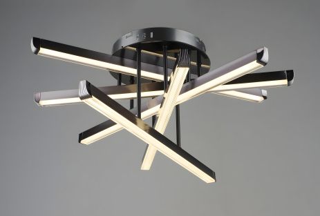 Люстра светодиодная акриловая Sirius B YH997/5 GRAY Люстра светодиодная акриловая Sirius B YH997/5 GRAY