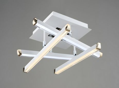 Світлодіодна люстра акрилова Sirius B YH996/4 WT