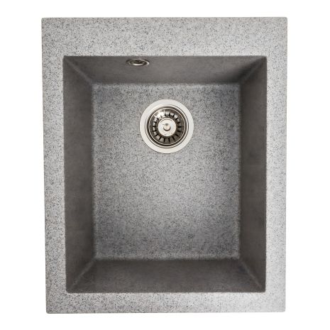 Гранітна матова мийка для кухні VALESO SOKIL 4150 Сіра Гранітна матова мийка для кухні VALESO SOKIL 4150 Сіра