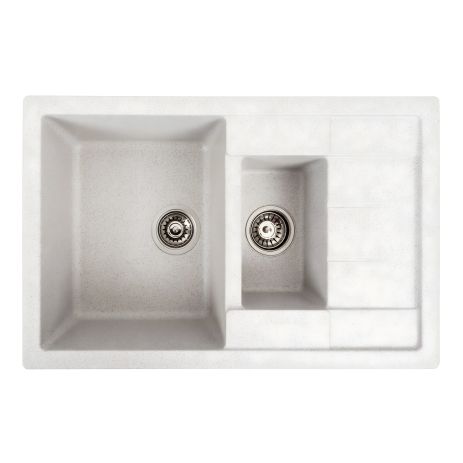 Мийка для кухні гранітна VALESO 7850W TOSKANA матова Топаз