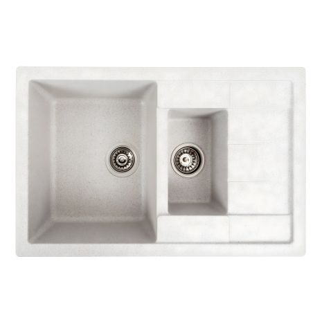 Мийка для кухні гранітна VALESO 7850W TOSKANA матова Топаз