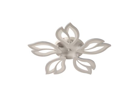 Акрилова світлодіодна люстра VALESO V L6078-5 WT з 5 плафонами